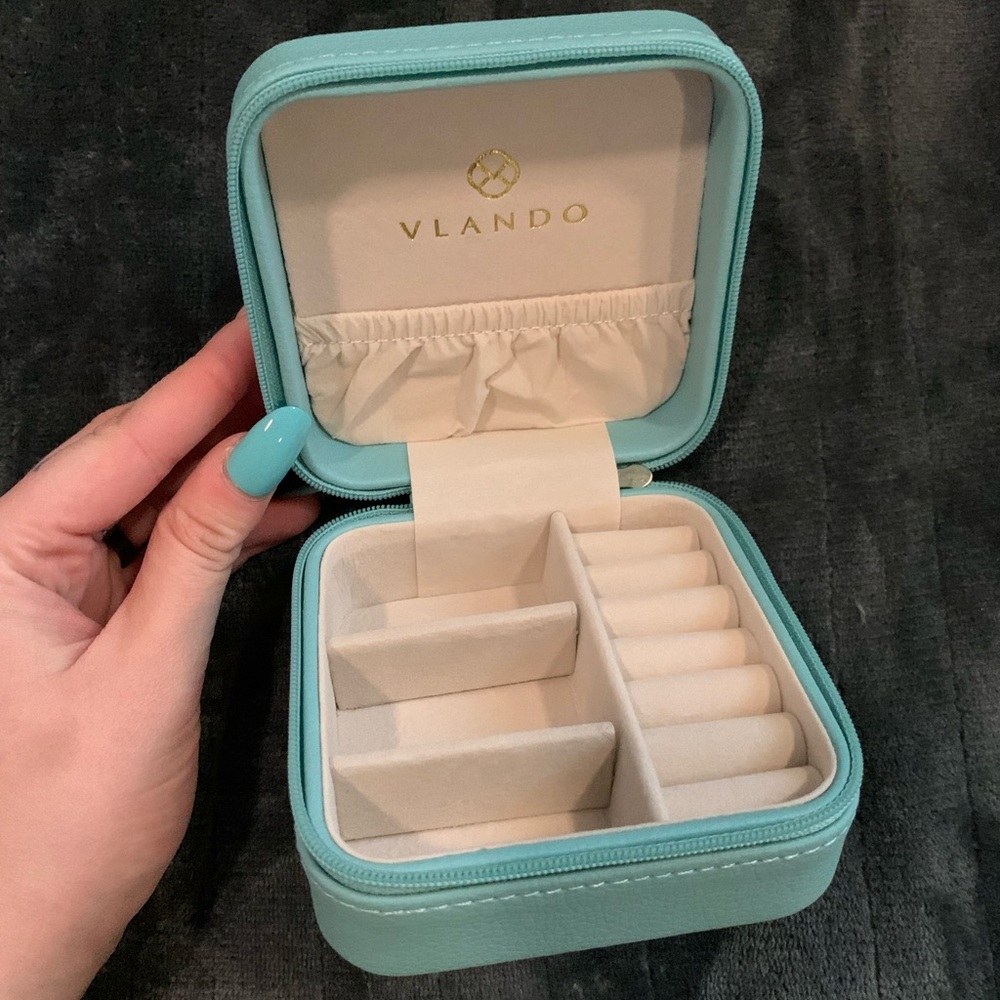 Tiffany Blue Travel Jewelry holder